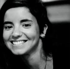Photo in black and white of Beatriz Botão